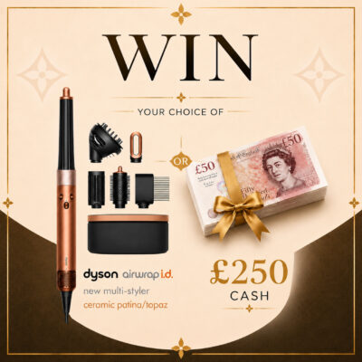 Win A Dyson airwrap or £250 Tax Free Cash
