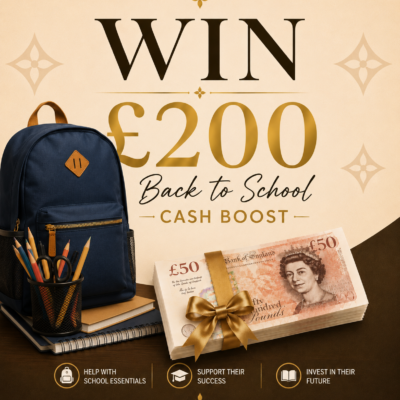 Back to School £200 Cash Boost
