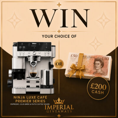 Win a Ninja Luxe Cafe Premier Espresso Machine or £200 Tax Free Cash