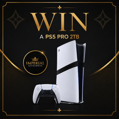 Win A PlayStation 5 Pro Console - LOW ODDS!