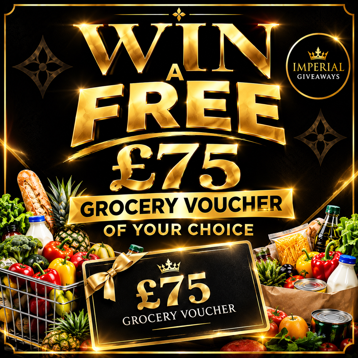 Win A Free £75 Grocery Voucher