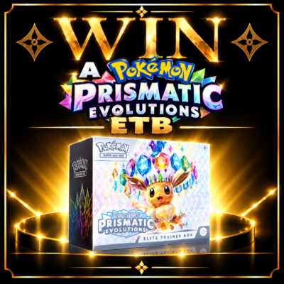 Win A Pokémon Prismatic Evolutions ETB