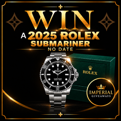 Win A 2025 Rolex Submariner No Date or £7500 Cash Alternative