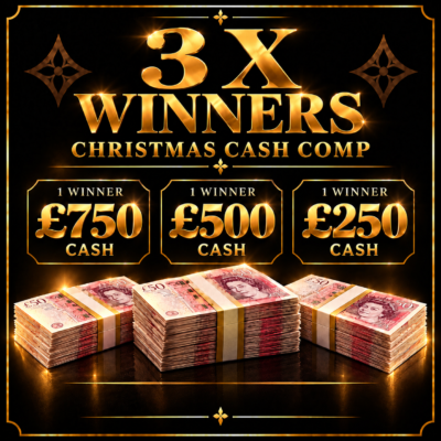 Triple Cash Christmas Competition - 3 Lucky Winners